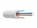 Оптический кабель распределительный Riser, OS2, 9/125, 2 волокна, LSZH, белый. превью 1