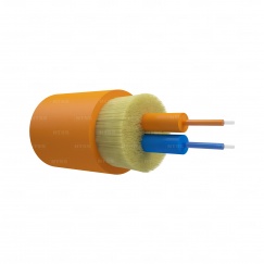 Оптический кабель распределительный, OM1, 62.5/125, 2 волокна, LSZH, оранжевый