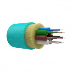 Оптический кабель распределительный, OM3, 50/125, 8 волокон, LSZH, бирюзовый