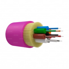 Оптический кабель распределительный, OM4, 50/125, 8 волокон, LSZH, манджента