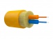 Оптический кабель распределительный, OS2, 9/125, 2 волокна, LSZH, желтый. превью 1