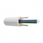 Оптический кабель распределительный Riser, OS2, 9/125, 4 волокна, LSZH, белый