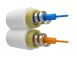 Оптический кабель SMF-28e, duplex, SM 9/125, 2.0мм, белый, армированый, LSZH. превью 1