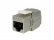 Розеточный модуль NTSS PREMIUM Keystone FTP 1xRJ45 CAT6A 180 градусов белый. превью 2