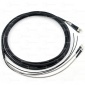 Сборка кабельная 8pc, ST/UPC-ST/UPC 9/125мкм, длина 10м, вывод 0.4м, буфер 3мм (NTSS-FO-BR-9-8-2.5-NU) в бухте.