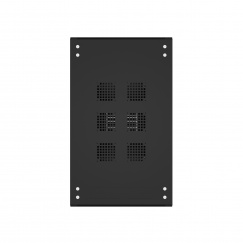 Шкаф напольный универсальный серверный NTSS R 42U 800х1000мм, 4 профиля 19, двери перфорированная и перфорированная двухстворчатая, боковые стенки съемные, регулируемые опоры, разобранный, черный RAL 9005