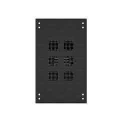 Шкаф напольный универсальный серверный NTSS R 47U 800х800мм, 4 профиля 19, двери стекло и сплошная металл, боковые стенки съемные, регулируемые опоры, разобранный, черный RAL 9005