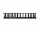 Вертикальный кабельный органайзер 42U NTSS, с пластиковыми пальцами и крышкой Zero-U, 90x158 мм для шкафов ПРОЦОД, черный RAL 9005. превью 6