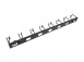 Вертикальный кабельный органайзер NTSS 766 мм, для монтажа на Zero-U, 8 колец высотой 86 мм, черный RAL 9005. превью 5